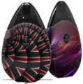 Skin Decal Wrap 2 Pack compatible with Suorin Drop Up And Down VAPE NOT INCLUDED