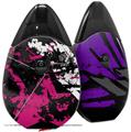 Skin Decal Wrap 2 Pack compatible with Suorin Drop Baja 0003 Hot Pink VAPE NOT INCLUDED