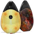 Skin Decal Wrap 2 Pack compatible with Suorin Drop Corona Burst VAPE NOT INCLUDED