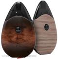 Skin Decal Wrap 2 Pack compatible with Suorin Drop Exotic Wood Waterfall Bubinga Burst Dark Mocha VAPE NOT INCLUDED