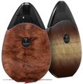Skin Decal Wrap 2 Pack compatible with Suorin Drop Exotic Wood Waterfall Bubinga VAPE NOT INCLUDED