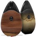 Skin Decal Wrap 2 Pack compatible with Suorin Drop Exotic Wood Rosewood VAPE NOT INCLUDED
