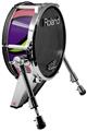 Skin Wrap works with Roland vDrum Shell KD-140 Kick Bass Drum Crazy Dots 01 (DRUM NOT INCLUDED)