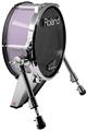 Skin Wrap works with Roland vDrum Shell KD-140 Kick Bass Drum Solids Collection Lavender (DRUM NOT INCLUDED)