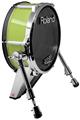 Skin Wrap works with Roland vDrum Shell KD-140 Kick Bass Drum Solids Collection Sage Green (DRUM NOT INCLUDED)