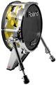 Skin Wrap works with Roland vDrum Shell KD-140 Kick Bass Drum WraptorCamo Digital Camo Yellow (DRUM NOT INCLUDED)