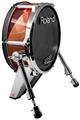 Skin Wrap works with Roland vDrum Shell KD-140 Kick Bass Drum Trifold (DRUM NOT INCLUDED)