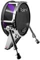 Skin Wrap works with Roland vDrum Shell KD-140 Kick Bass Drum Jagged Camo Purple (DRUM NOT INCLUDED)