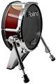 Skin Wrap works with Roland vDrum Shell KD-140 Kick Bass Drum SpineSpin (DRUM NOT INCLUDED)