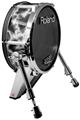Skin Wrap works with Roland vDrum Shell KD-140 Kick Bass Drum Electrify White (DRUM NOT INCLUDED)