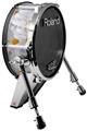 Skin Wrap works with Roland vDrum Shell KD-140 Kick Bass Drum Daisys (DRUM NOT INCLUDED)