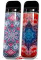 Skin Decal Wrap 2 Pack for Smok Novo v1 Tie Dye Star 102 VAPE NOT INCLUDED