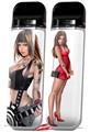 Skin Decal Wrap 2 Pack for Smok Novo v1 AXe Pin Up Girl VAPE NOT INCLUDED