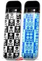 Skin Decal Wrap 2 Pack for Smok Novo v1 Skull Checkerboard VAPE NOT INCLUDED