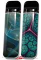 Skin Decal Wrap 2 Pack for Smok Novo v1 Aquatic VAPE NOT INCLUDED