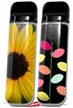Skin Decal Wrap 2 Pack for Smok Novo v1 Yellow Daisy VAPE NOT INCLUDED