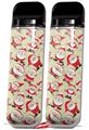 Skin Decal Wrap 2 Pack for Smok Novo v1 Lots of Santas VAPE NOT INCLUDED
