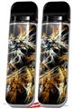 Skin Decal Wrap 2 Pack for Smok Novo v1 Flowers VAPE NOT INCLUDED