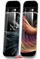 Skin Decal Wrap 2 Pack for Smok Novo v1 Frost VAPE NOT INCLUDED