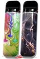 Skin Decal Wrap 2 Pack for Smok Novo v1 Learning VAPE NOT INCLUDED