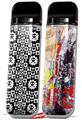 Skin Decal Wrap 2 Pack for Smok Novo v1 Gothic Punk Pattern VAPE NOT INCLUDED