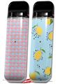 Skin Decal Wrap 2 Pack for Smok Novo v1 Donuts Blue VAPE NOT INCLUDED
