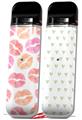 Skin Decal Wrap 2 Pack for Smok Novo v1 Pink Orange Lips VAPE NOT INCLUDED