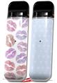 Skin Decal Wrap 2 Pack for Smok Novo v1 Pink Purple Lips VAPE NOT INCLUDED
