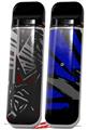 Skin Decal Wrap 2 Pack for Smok Novo v1 Baja 0023 Red Dark VAPE NOT INCLUDED