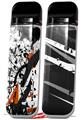 Skin Decal Wrap 2 Pack for Smok Novo v1 Baja 0018 Burnt Orange VAPE NOT INCLUDED