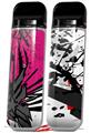 Skin Decal Wrap 2 Pack for Smok Novo v1 Baja 0040 Fuchsia Hot Pink VAPE NOT INCLUDED