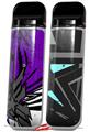 Skin Decal Wrap 2 Pack for Smok Novo v1 Baja 0040 Purple VAPE NOT INCLUDED