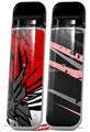 Skin Decal Wrap 2 Pack for Smok Novo v1 Baja 0040 Red VAPE NOT INCLUDED