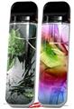 Skin Decal Wrap 2 Pack for Smok Novo v1 Seed Pod VAPE NOT INCLUDED