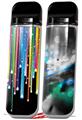Skin Decal Wrap 2 Pack for Smok Novo v1 Color Drops VAPE NOT INCLUDED