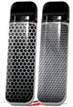 Skin Decal Wrap 2 Pack for Smok Novo v1 Mesh Metal Hex 02 VAPE NOT INCLUDED