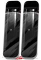 Skin Decal Wrap 2 Pack for Smok Novo v1 Jagged Camo Black VAPE NOT INCLUDED