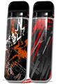 Skin Decal Wrap 2 Pack for Smok Novo v1 Baja 0003 Burnt Orange VAPE NOT INCLUDED