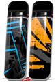 Skin Decal Wrap 2 Pack for Smok Novo v1 Baja 0004 Blue Medium VAPE NOT INCLUDED