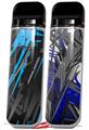 Skin Decal Wrap 2 Pack for Smok Novo v1 Baja 0014 Blue Medium VAPE NOT INCLUDED