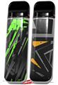 Skin Decal Wrap 2 Pack for Smok Novo v1 Baja 0014 Neon Green VAPE NOT INCLUDED