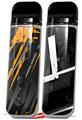 Skin Decal Wrap 2 Pack for Smok Novo v1 Baja 0014 Orange VAPE NOT INCLUDED