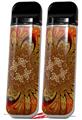 Skin Decal Wrap 2 Pack for Smok Novo v1 Flower Stone VAPE NOT INCLUDED