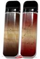 Skin Decal Wrap 2 Pack for Smok Novo v1 Exotic Wood Beeswing Eucalyptus Burst Dark Mocha VAPE NOT INCLUDED