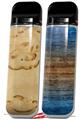 Skin Decal Wrap 2 Pack for Smok Novo v1 Exotic Wood Karelian Burl VAPE NOT INCLUDED