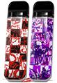 Skin Decal Wrap 2 Pack for Smok Novo v1 Insults VAPE NOT INCLUDED