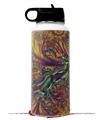 Skin Wrap Decal compatible with Hydro Flask Wide Mouth Bottle 32oz Fire And Water (BOTTLE NOT INCLUDED)