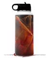Skin Wrap Decal compatible with Hydro Flask Wide Mouth Bottle 32oz Flaming Veil (BOTTLE NOT INCLUDED)