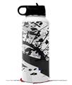 Skin Wrap Decal compatible with Hydro Flask Wide Mouth Bottle 32oz Baja 0018 Blue Navy (BOTTLE NOT INCLUDED)