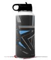 Skin Wrap Decal compatible with Hydro Flask Wide Mouth Bottle 32oz Baja 0023 Blue Medium (BOTTLE NOT INCLUDED)